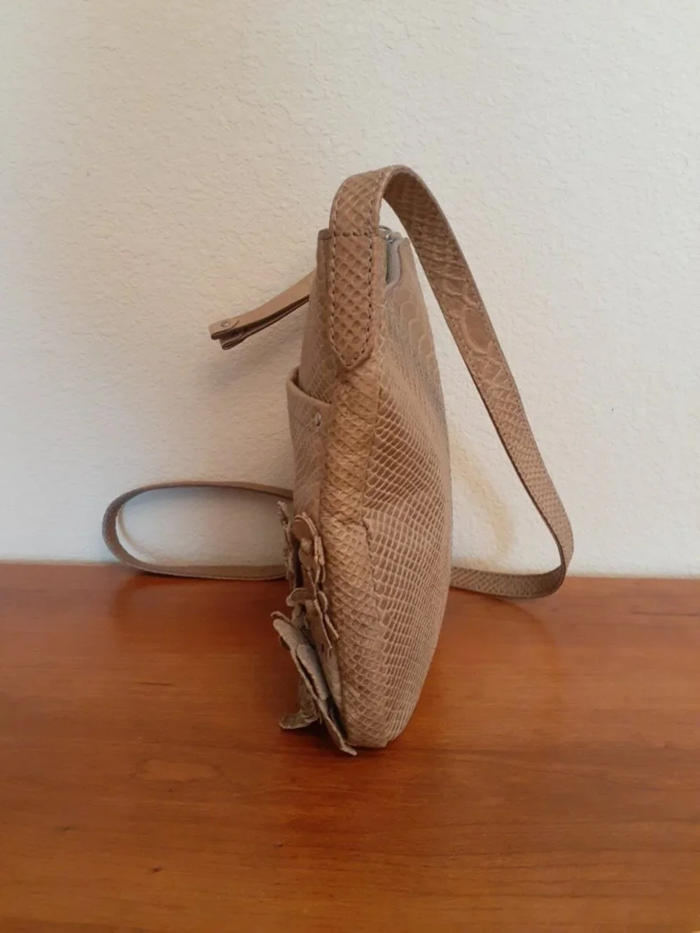 Frye Melissa Floral Leather Crossbody Bag